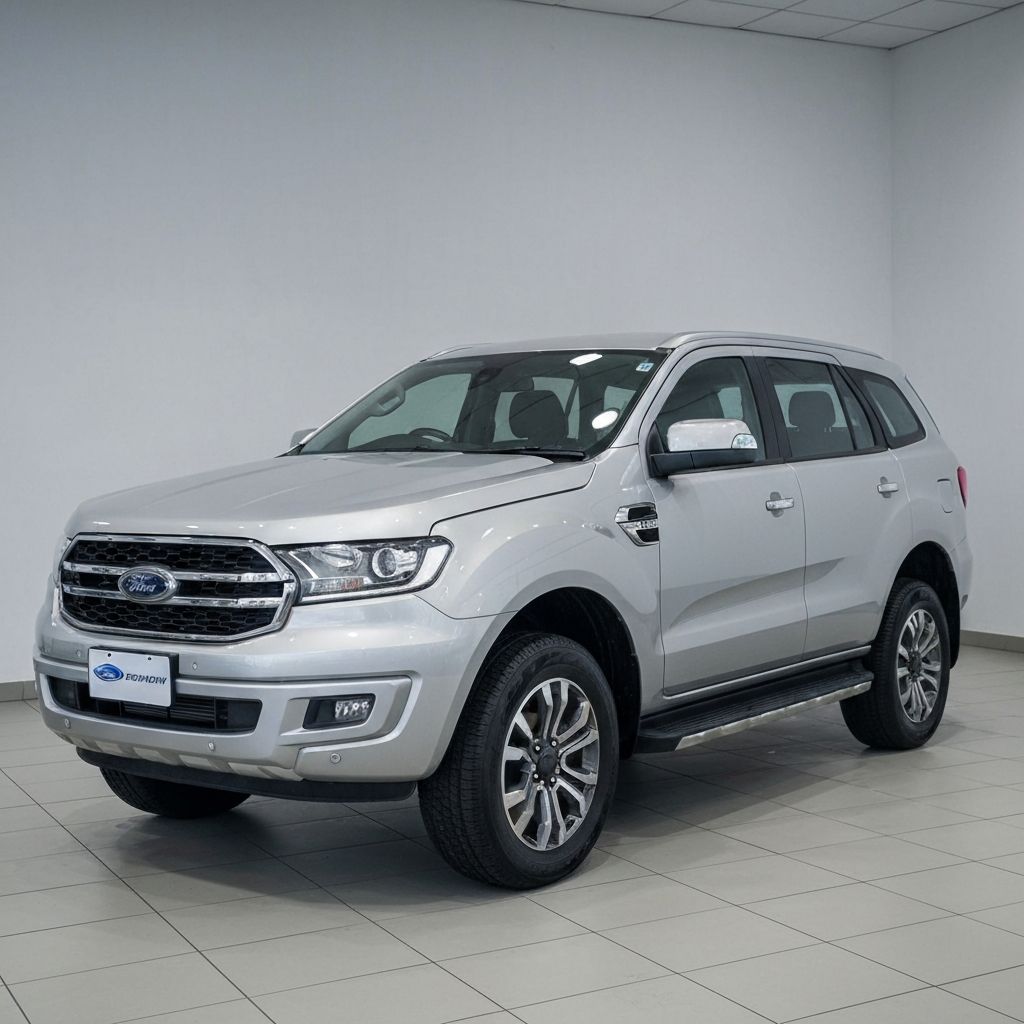 2019 Ford Everest in Diffused Silver