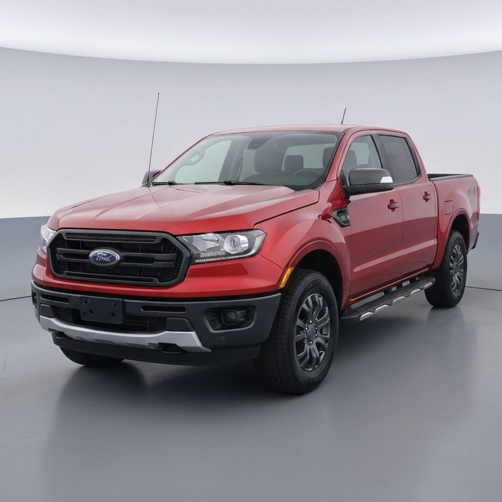 2020 Ford Ranger in Race Red
