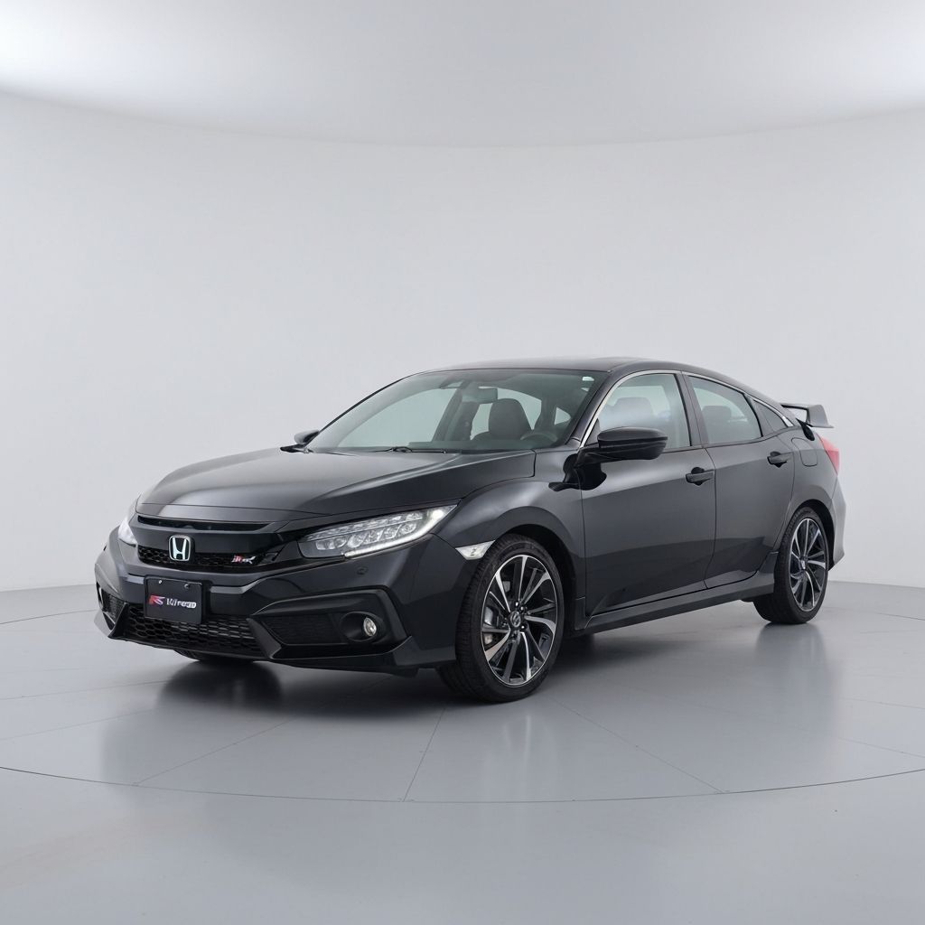 2021 Honda Civic in Crystal Black Pearl