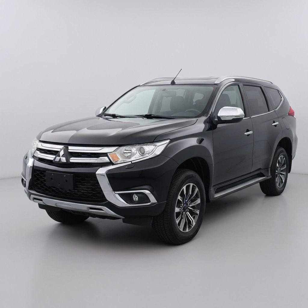 2018 Mitsubishi Montero Sport in Jet Black Mica