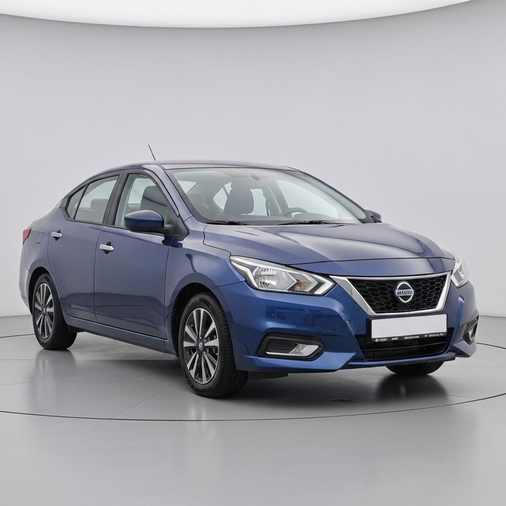 2019 Nissan Almera in Storm Blue