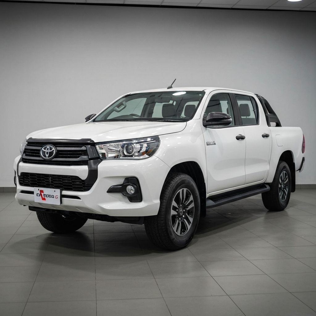 2020 Toyota Hilux in Super White