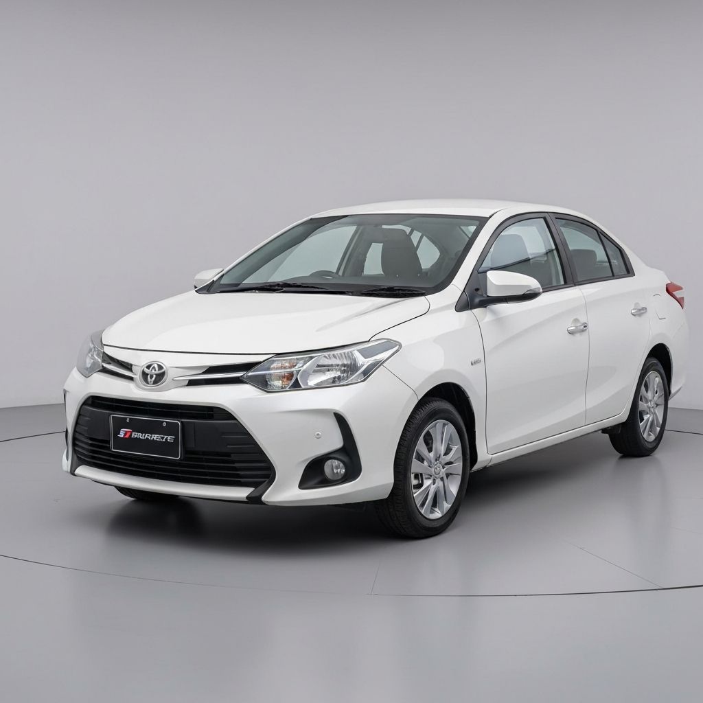 2020 Toyota Vios in Pearl White